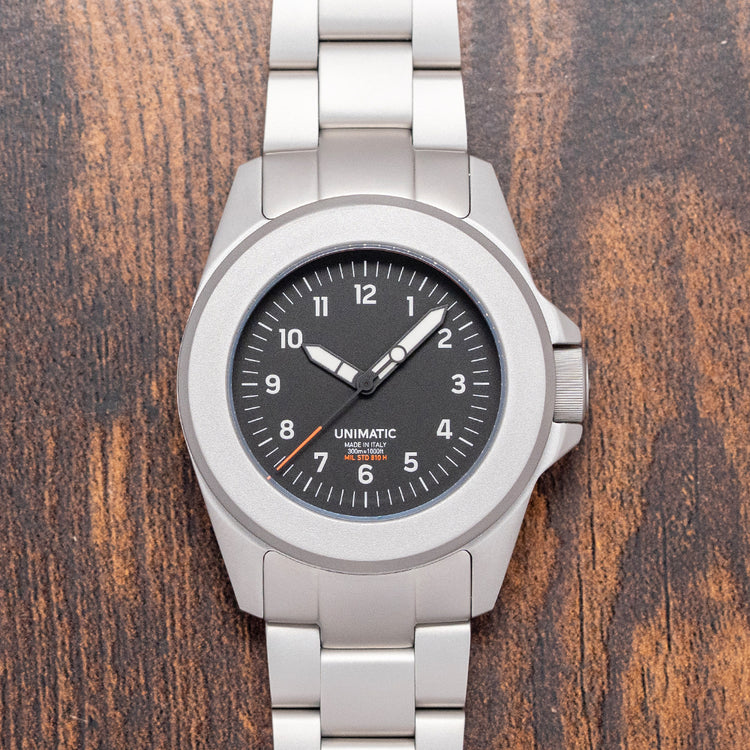 2025 Unimatic Modello Quattro UT4 Quartz on Bracelet 40mm