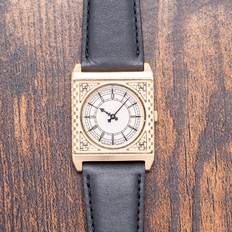 1987 Seiko 'Big Ben' Gold-Plated 25mm Quartz 5P30-6150