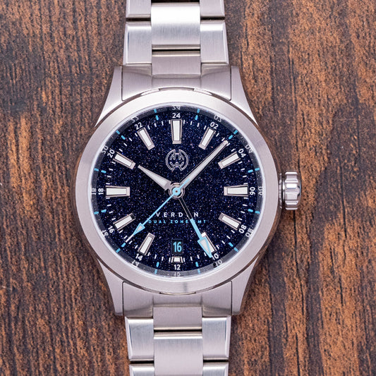 2025 Henry Archer Verden GMT Ad Astra Aventurine 39mm