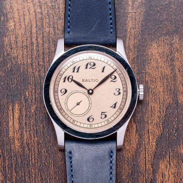 2022 Baltic MR01 Salmon Dial Automatic Micro-Rotor 36mm