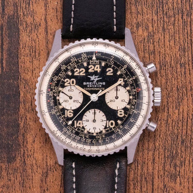 1971 Breitling Navitimer Cosmonaute 809 24 Hour Venus 178
