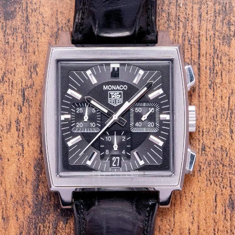 2010 TAG Heuer Monaco Automatic Black CW2111-0