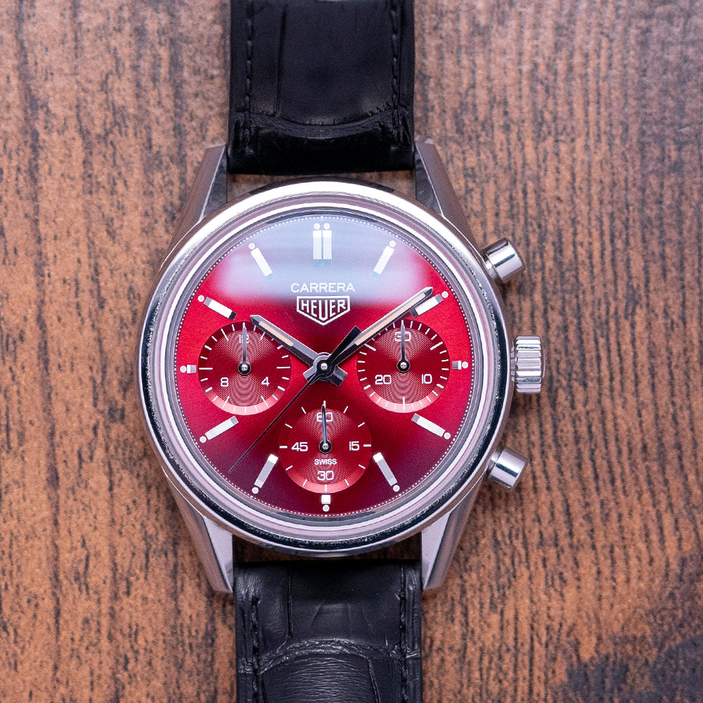 2022 TAG Heuer Carrera Red Dial 02 39mm Limited