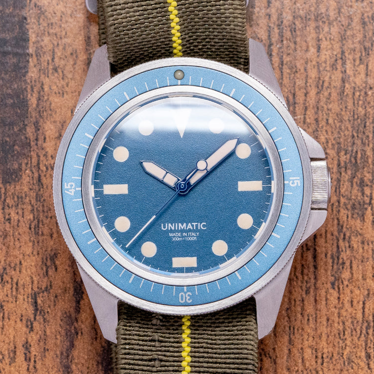 2020 Unimatic U1-MLM Massena Lab Blue Limited