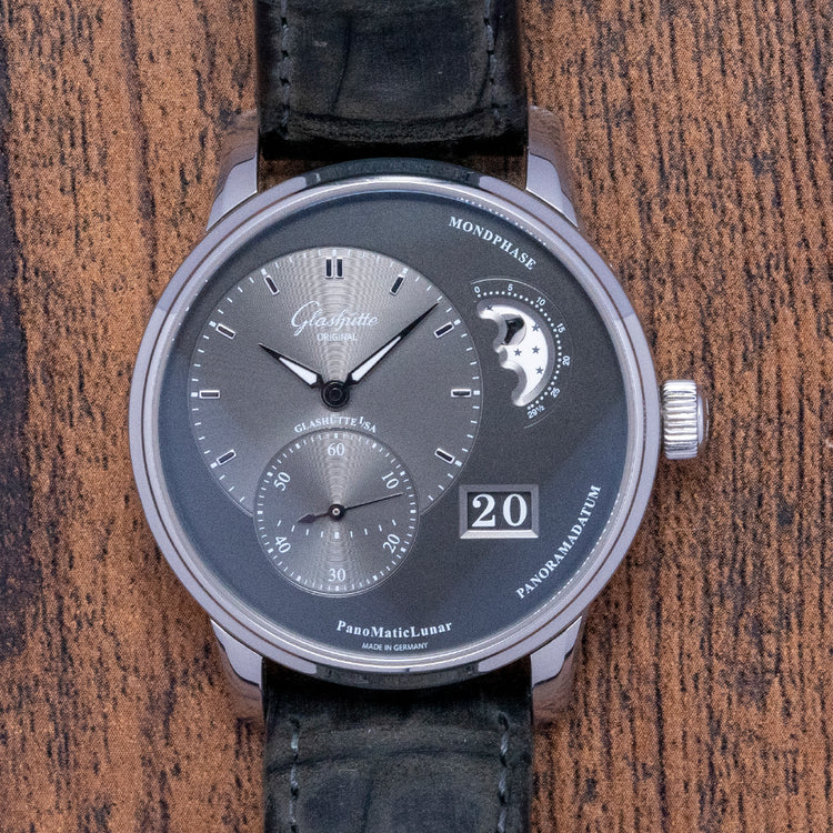 2016 Glashütte Original Panomatic Lunar Grey 40mm