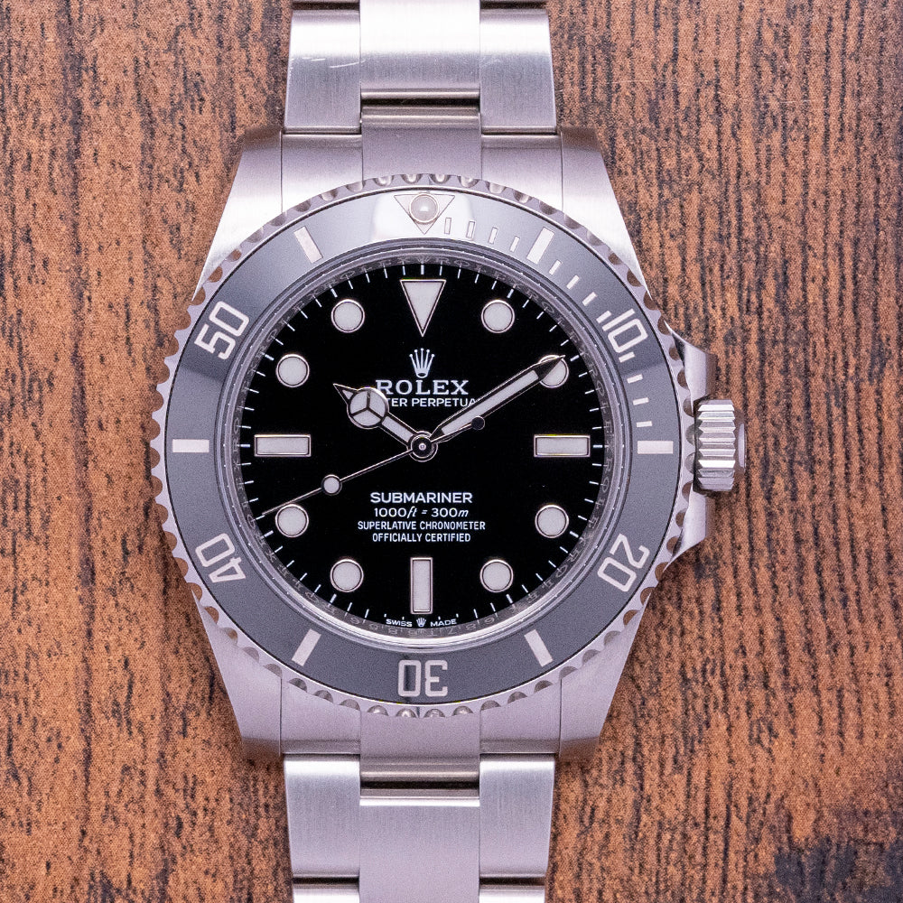 2021 Rolex Submariner No-Date 41mm Box Papers 124060