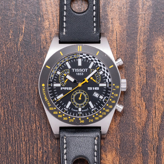 2010s Tissot PRS 516 Retrograde Chronograph Quartz 40mm