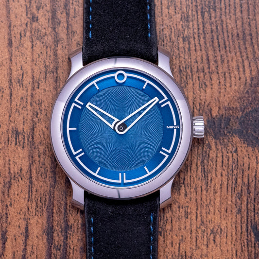 2022 Ming 17.09 Blue Automatic + Ming Tray