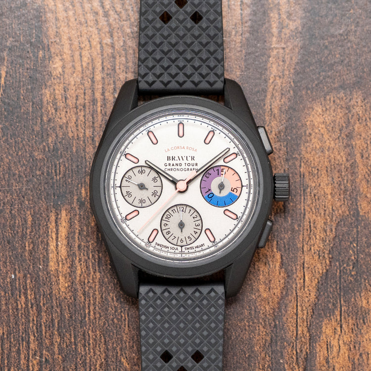 2024 Bravur Grand Tour III Black PVD Chronograph 38mm