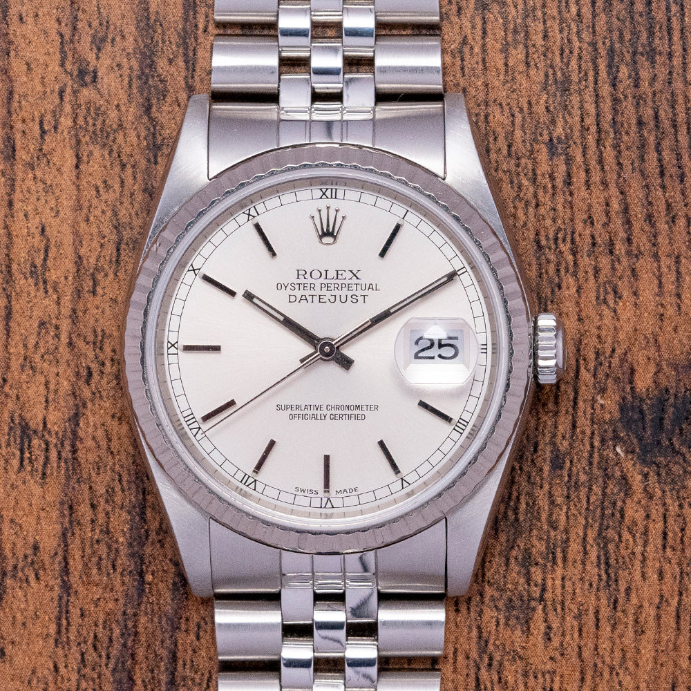 Rolex Oyster Perpetual Datejust 36mm Datejust Rolex Silver Rolex