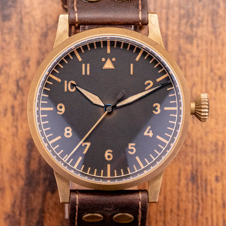 2018 Laco Westerland Bronze 45mm Manually Wound