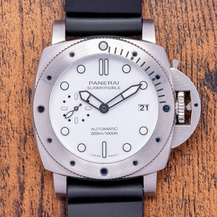 2024 Panerai Submersible Bianco 42mm Auto PAM02223