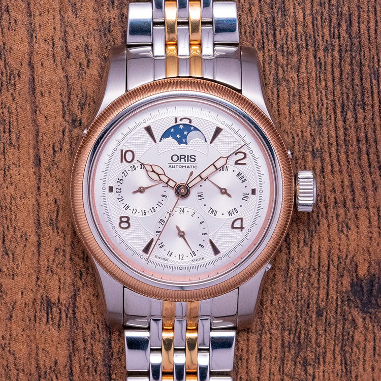 2000s Oris Big Crown Complication Moonphase