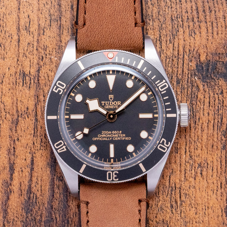 2023 Tudor Black Bay 58 Black on Strap 79030N