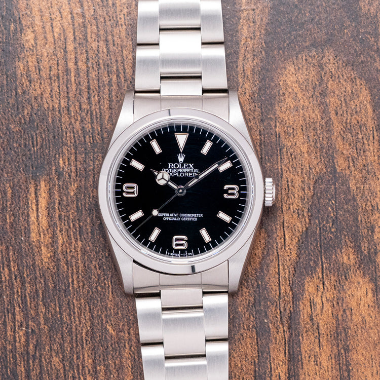 1991 Rolex Explorer I 36mm Tritium 'Frozen Dial' 14270
