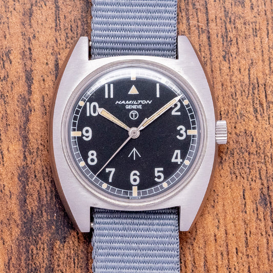 1974 Hamilton Geneve 6bb RAF Issued Military Watch