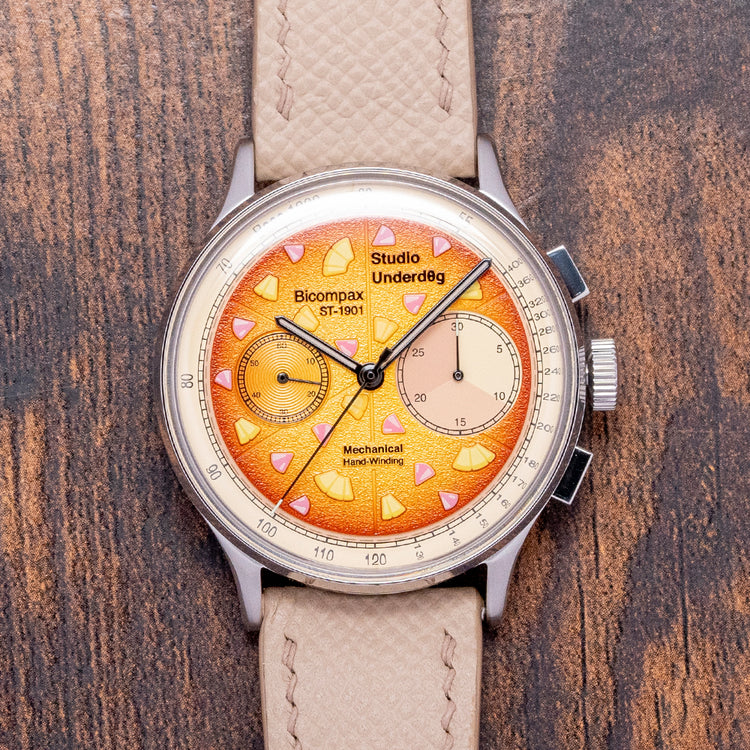 2024 Studio Underd0g Series 1 Ham & Pineapple Pizza Watch