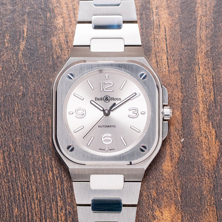 2026 Bell & Ross BR 05 Grey Dial Automatic on Bracelet 36mm