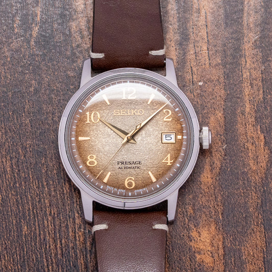 2021 Seiko Presage Cocktail Time 'Hojicha' Limited 38.5mm SRPF43J1