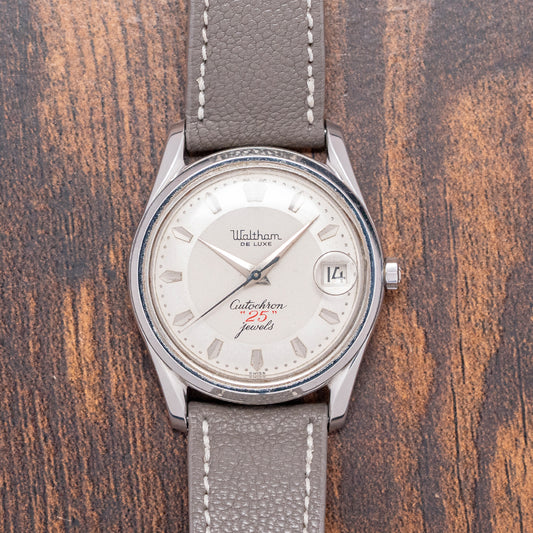 1953 Waltham De Luxe Autochron "25" Jewels 35mm