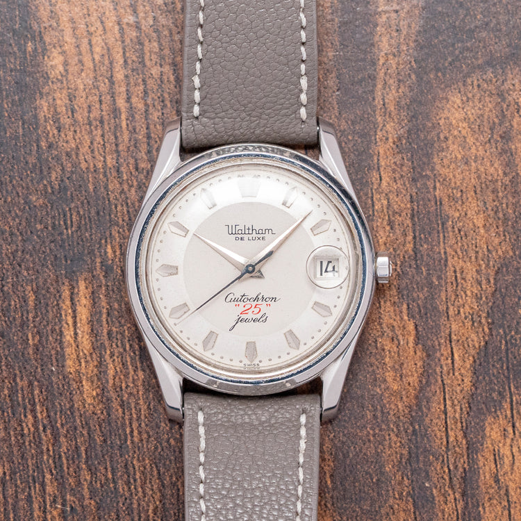 1953 Waltham De Luxe Autochron "25" Jewels 35mm