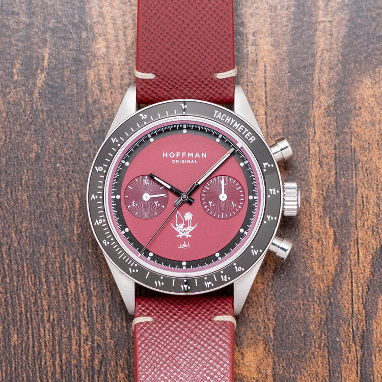 2021 Hoffman x Perpétuel Qatar Edition Burgundy Limited 40mm
