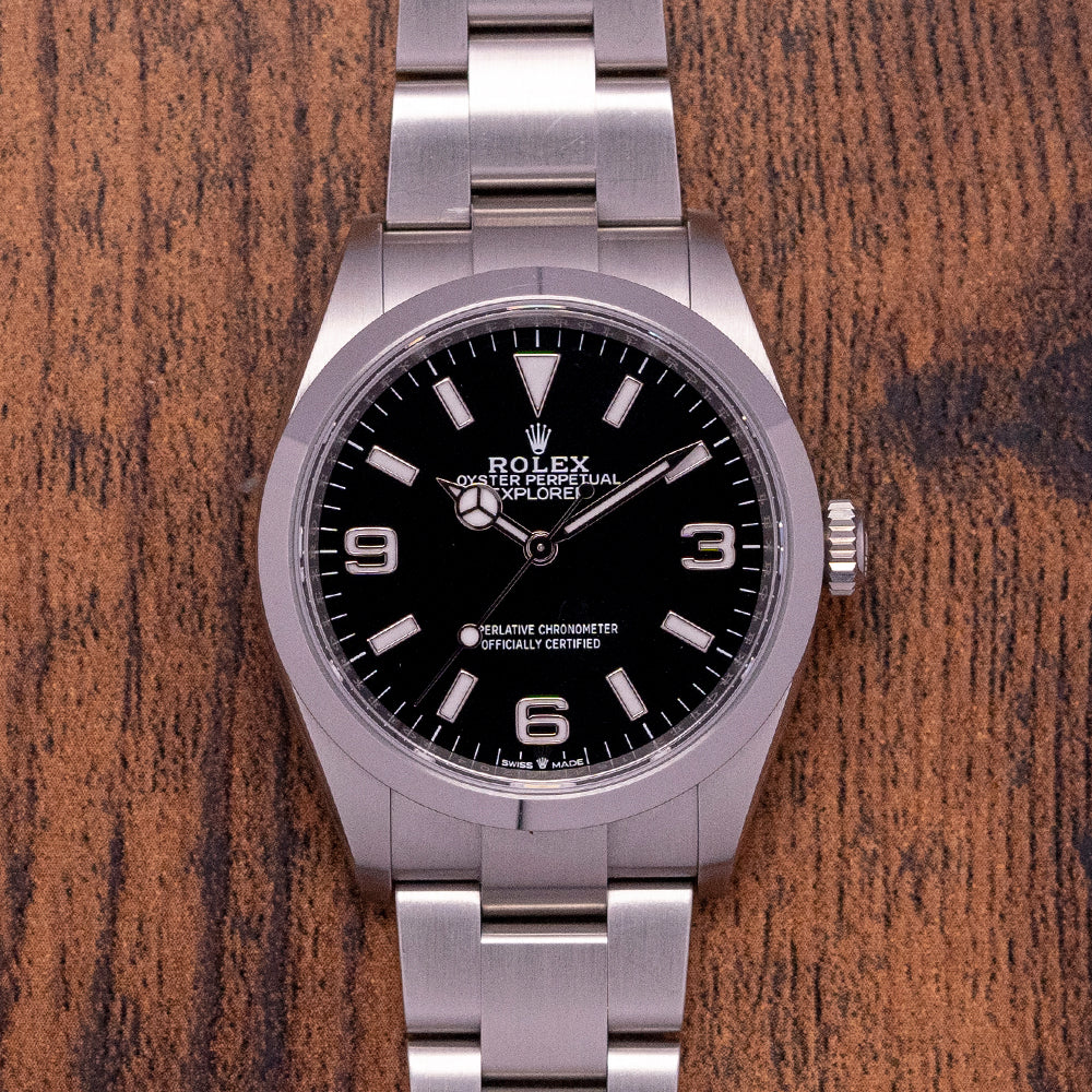 2021 Rolex Explorer 36mm 124270 Box Papers - Main Image
