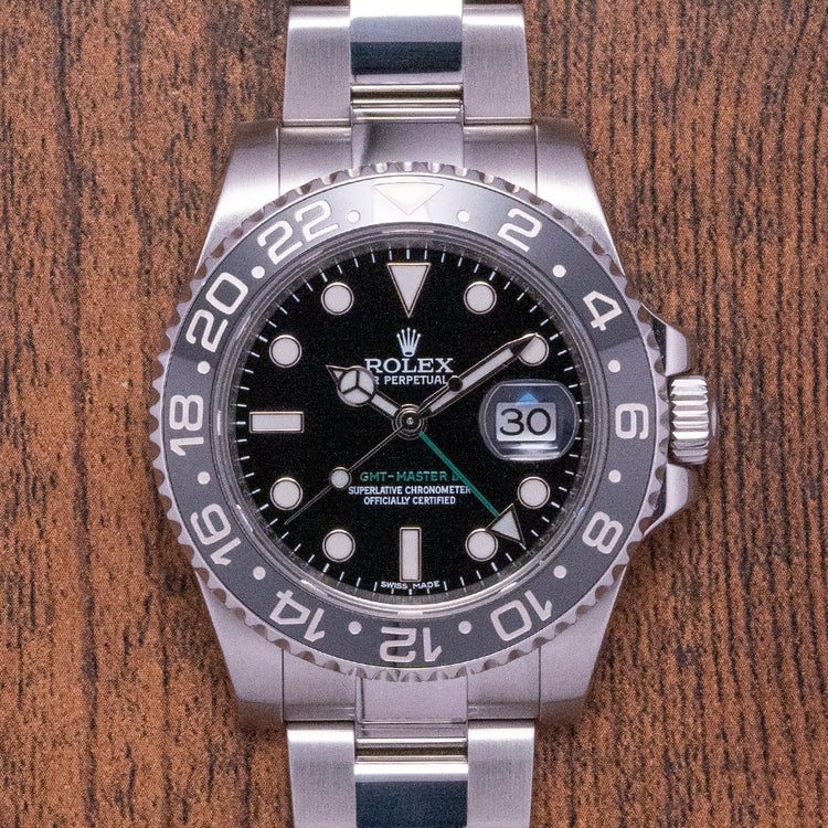 2015 Rolex GMT-Master II Black Discontinued 116710LN