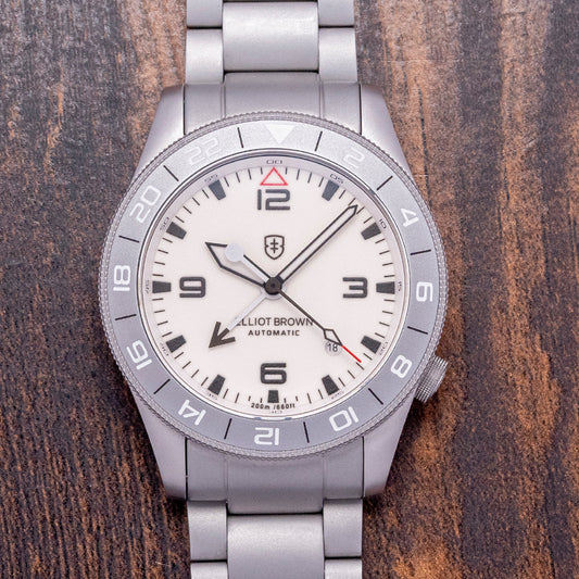 2024 Elliot Brown Holton Auto GMT Whiteout Frosted Steel