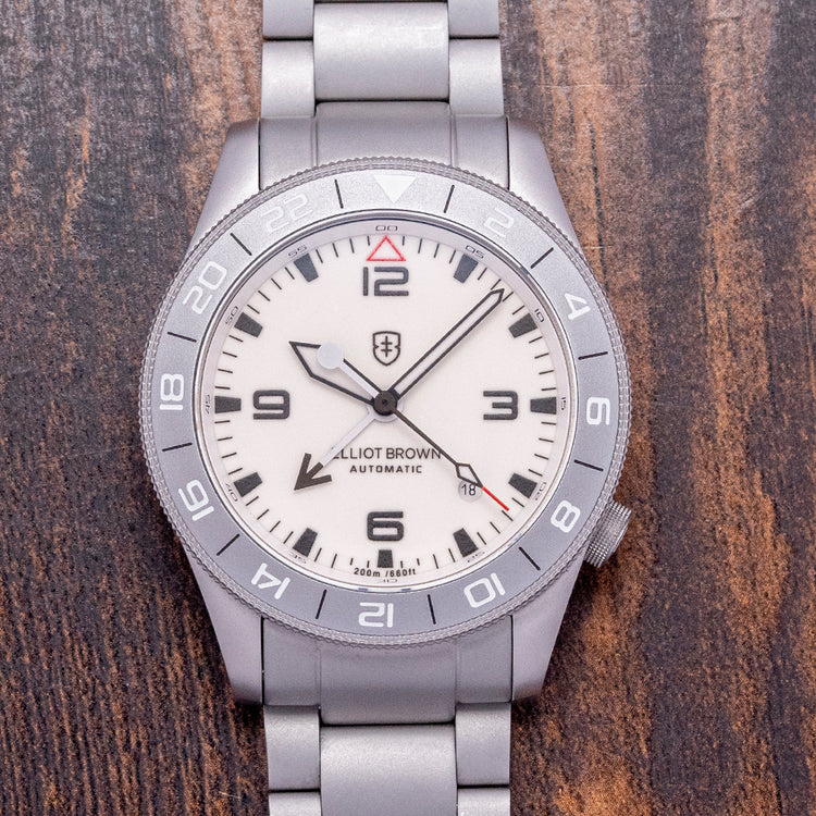 2024 Elliot Brown Holton Auto GMT Whiteout Frosted Steel