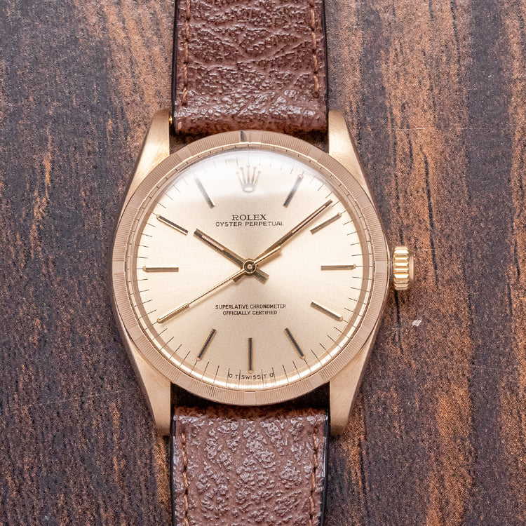 1975 Rolex Oyster Perpetual 14ct Gold 'Sigma' 34mm 1003