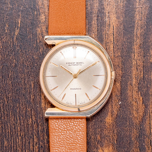 1960 Ernest Borel 'Monaco' Automatic Asymmetric 36mm