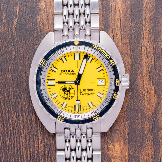 2018 DOXA SUB 300T Divingstar 'Poseidon Edition' Limited 43mm