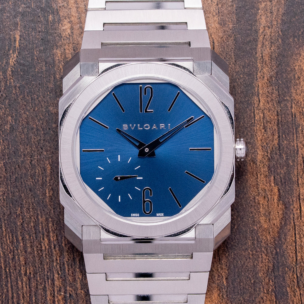 2022 Bulgari Octo Finissimo Blue Dial 40mm 103431