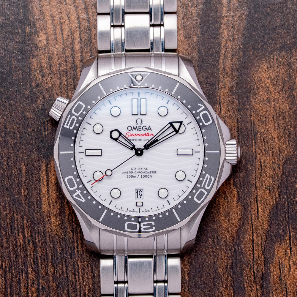 2019 Omega Seamaster Diver 300M 42mm White