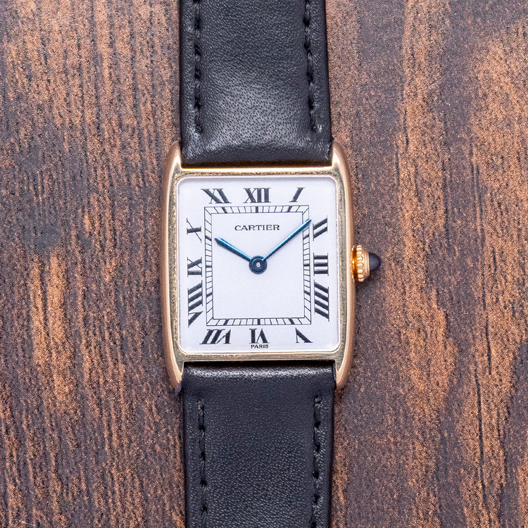 1993 Cartier Tank Arrondie Mecanique Extra-Plate 23x29mm