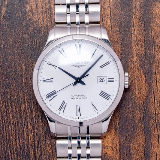 2020 Longines Record Automatic Date 40mm L2.821.4.11.6