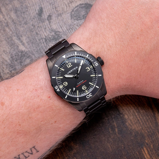 2022 Vertex M60C AquaLion No-Date Black DLC 40mm