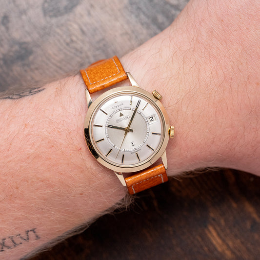 1960s Gübelin 'Ipso-Vox' Alarm By Jaeger-LeCoultre 36.5mm 855