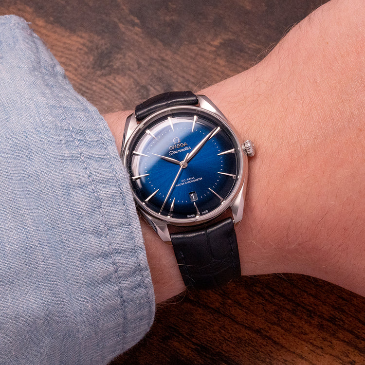 2021 Omega Seamaster City Editions London Boutique Blue