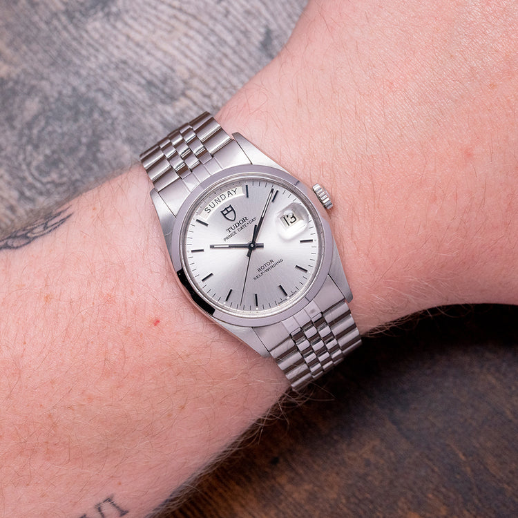 1981 Tudor Prince Date + Day Automatic 35mm on Bracelet 94500
