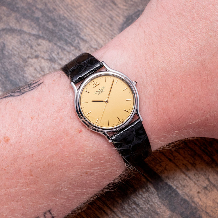 2008 Credor Seiko Signo Ultra-Thin Quartz 32mm GCAR051