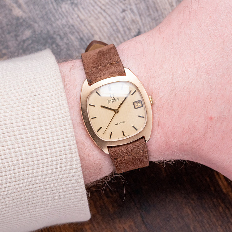 1969 Omega De Ville Automatic 9ct Gold 32.5mm 162.5045