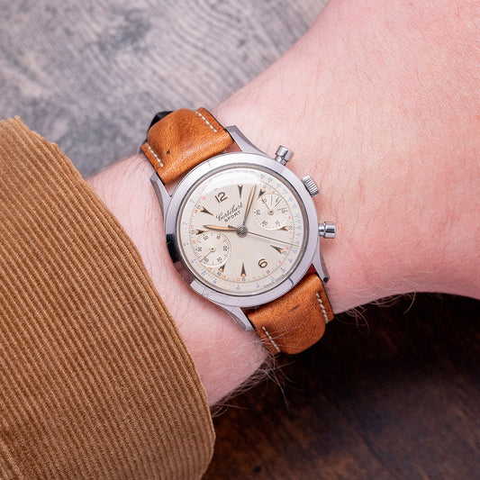 1950s Cortébert 'Sport' Chronograph 35mm Valjoux 23