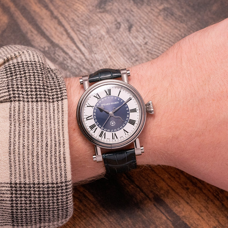 2015 Speake-Marin Piccadilly Serpent Calendar Blue 10006-04