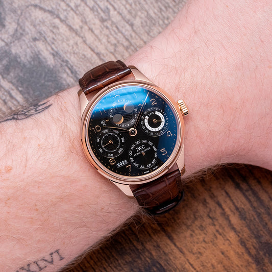 2014 IWC Portuguese Perpetual Calendar 18ct Gold 44mm IW503202