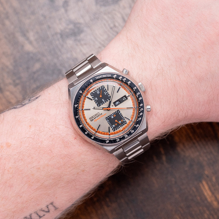 1974 Seiko SpeedTimer "Kakume" Auto Chronograph 6138-0030