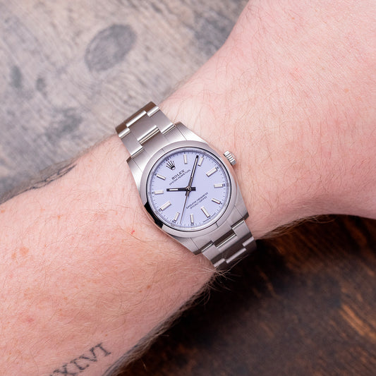 2025 Rolex Oyster Perpetual 34mm 'Lavender' Dial 124200