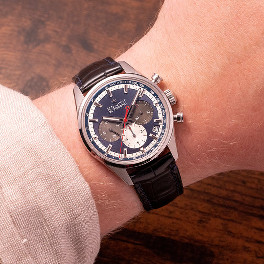 2019 Zenith Chronomaster El Primero 38mm Blue 03.2150.400