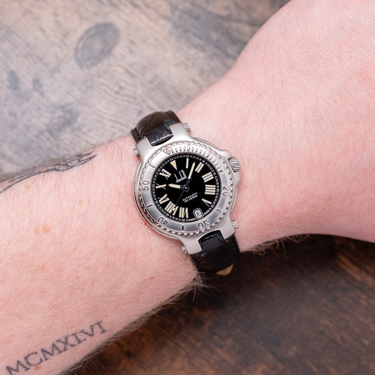 1990s Dunhill Automatic ETA 2824-2 Sports Watch 37mm